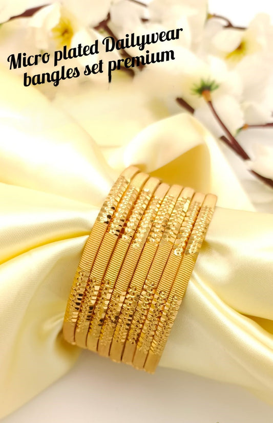 Premium quality Micro plated bangles