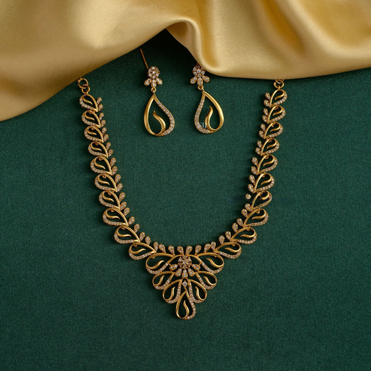 Trending design AD necklace