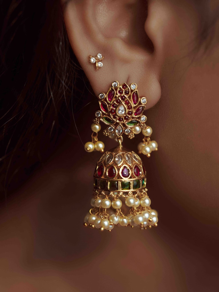 Amazing Flower Design Jhumkas - New arrivals