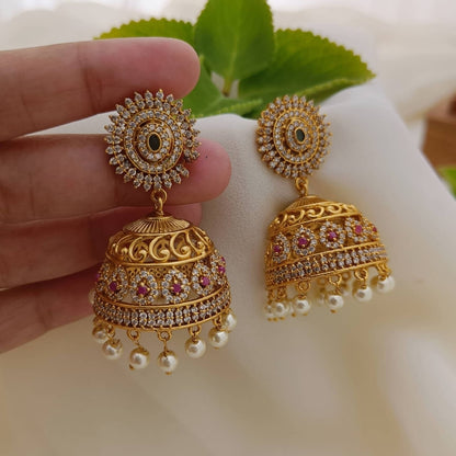 Hanging AD Design Jhumkas