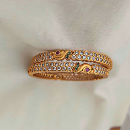 Premium quality AD stone bangles