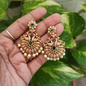 Elegant Peacock Earrings